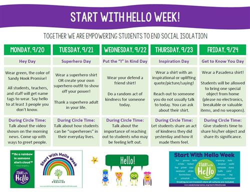Start With Hello Week